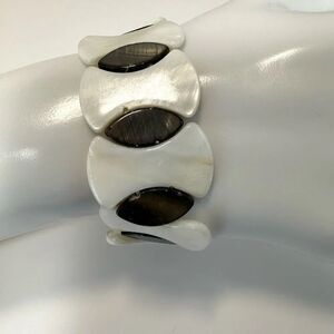 Abalone stretchy bracelet